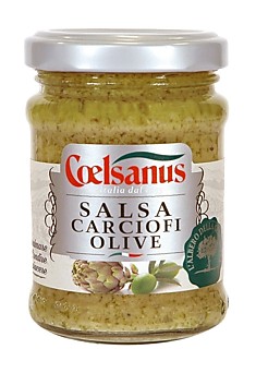 Соус "COELSANUS"с артишоками и оливками 120гр