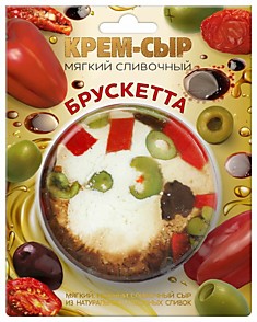 Брускета Крем-сыр Амига 120г