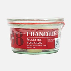 Рийет с фуа-гра 120г стекло