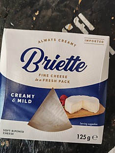 Бри крем милд 125г